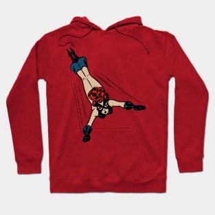 pop art superhero illustration Hoodie